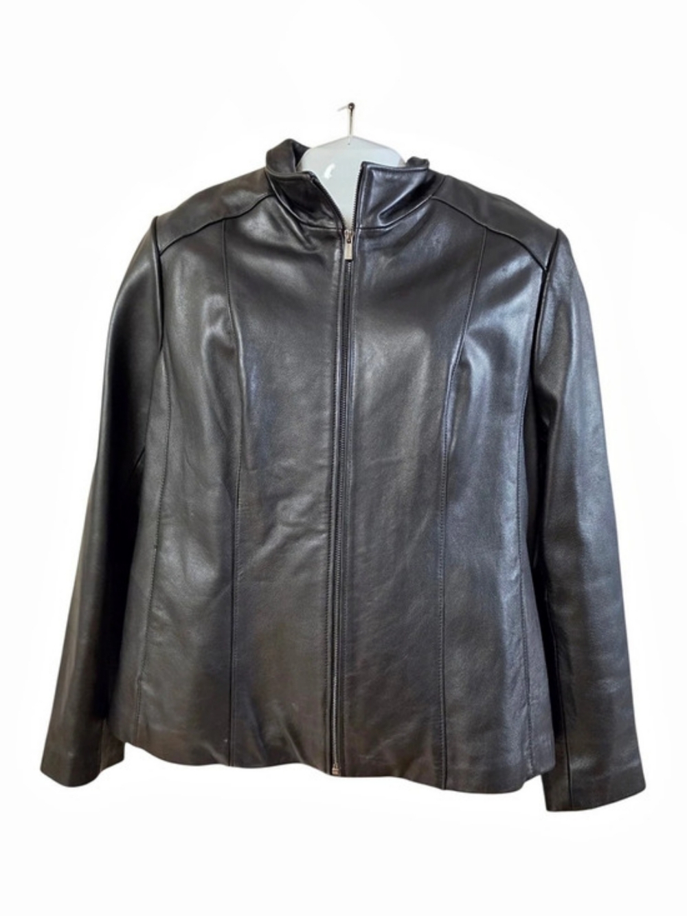 Wilson's Leather Black Leather Jacket Size XXL Like New